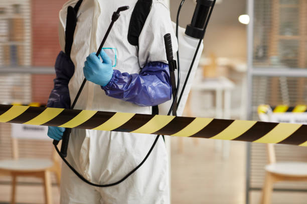 Professional Biohazard technician working in Madison, FL